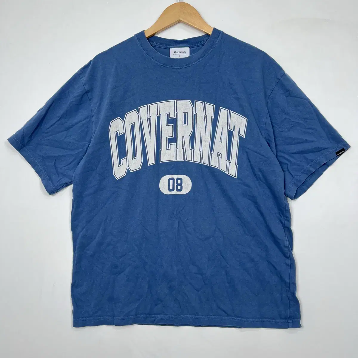 Tシャツ・カットソー COVERNAT CoverNatXWrangler 08 Vintage T-Shirt Blue Shop covernat on Bunjang Global Site - No more Korean account!
