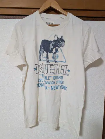 RUEHL 프렌치 불독 티셔츠 XLG