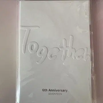 우지 SEVENTEEN 6th Anniversary 펜던트 참