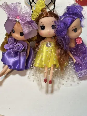 미니 인형 3개 세트