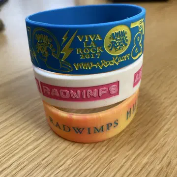 RADWIMPS 러버 밴드 세트 2017 2019