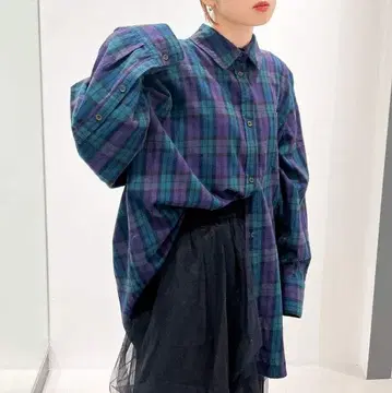 KBF BIG 체크 셔츠 KBF