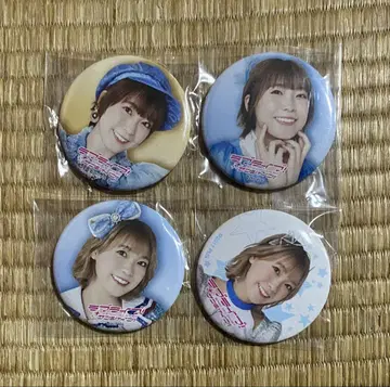 러브 라이브 선샤인 Aqours club 사이토 슈카 캔뱃지 4종 세트
