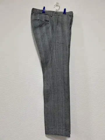 HUGOBOSS 휴고보스 그레이 계열 슬랙스 글렌체크 44