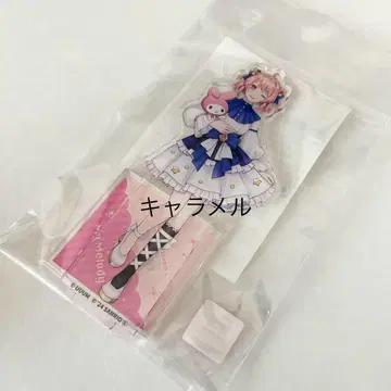컬러풀 피치 산리오 아크릴 스탠드 실물 크기 노아 카라피치