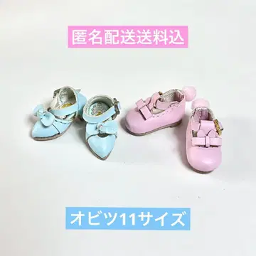 오비츠 11 인형용 신발 펌프스