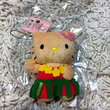 헬로키티 하와이 일광화상 훌라 댄스 키티 마스코트 참