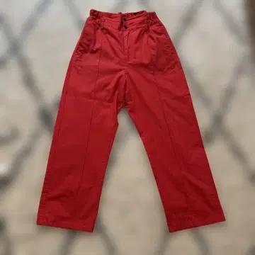 MUZE 일본제 레드 와이드 팬츠 size2