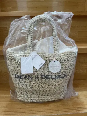 DEAN &DELUCA 빔즈 크로셰 바스켓 백 S 사이즈