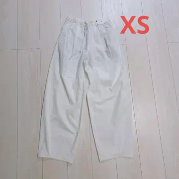 지유 배럴 레그 풀온 팬츠 XS