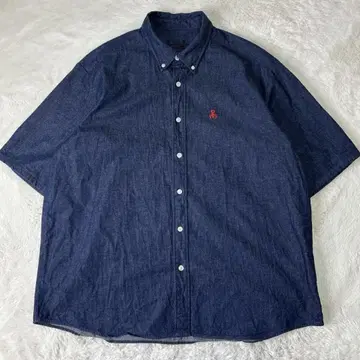 SOPHNET. / 소프넷/20ss 반팔 데님 셔츠 XL 인디고