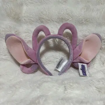 상하이 디즈니 엔젤 머리띠 택 포함 새상품