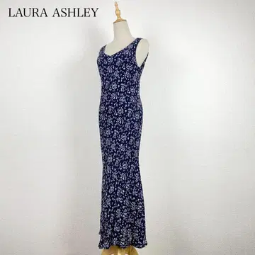 LAURA ASHLEY 슬리브리스 레이온 100 꽃무늬 원피스