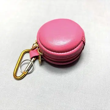 라이트 핑크 원형 코인 케이스 소품함