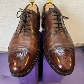 잘란 스리와야 윙 칩 가죽 신발 가죽 신발 26.5cm
