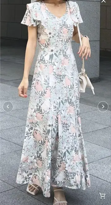 리엔다 꽃무늬 원피스 / M 사이즈