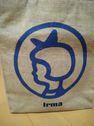 Irma 에코백 주트 소재 베이지