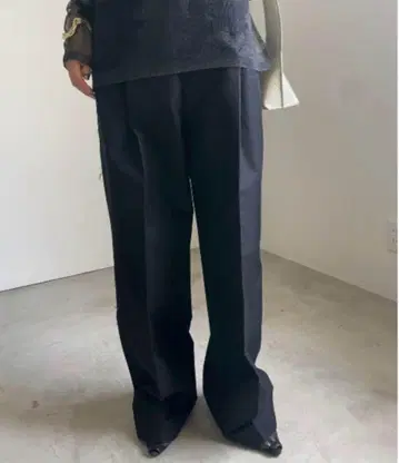 Ameri 치노 팬츠 CUT OFF STRAIGHT CHINO PANTS