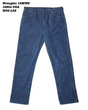 Wrangler 13MWZ 데님 팬츠 미국 1990년대 W36