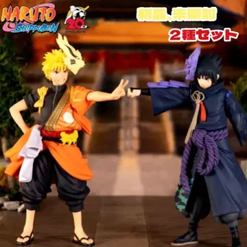 NARUTO 질풍전 애니메이션 20주년 기념 피규어 사스케 나루토