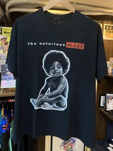 the notorious BIG 그래픽 티셔츠 XL 랩 티셔츠