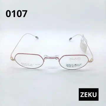 ZEKU 티타늄 오벌 안경 일본제 0107