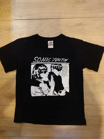 SONIC YOUTH 티셔츠 14/16 블랙