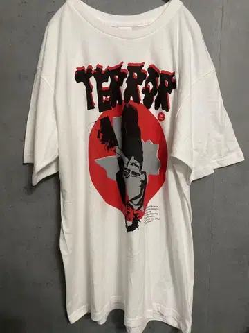테로 팩토리 DESTROY TEXAS 티셔츠 화이트 XL 사이즈