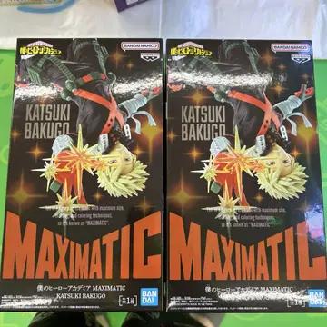 MAXIMATIC KATSUKI BAKUGO 피규어 2개 세트