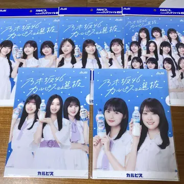 칼피스 노기자카46 클리어 파일 전 5종