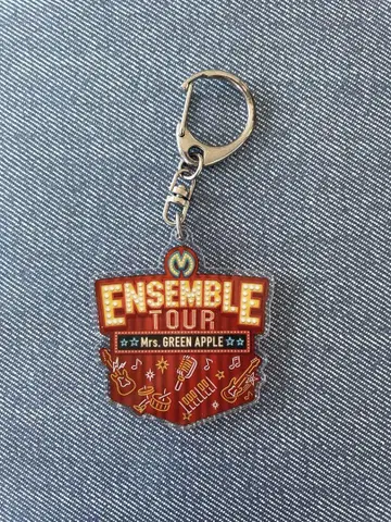 Mrs. GREEN APPLE ENSEMBLE TOUR 키링 빨간색