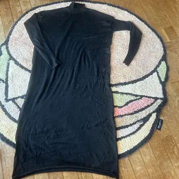JIL SANDER 질 샌더 블랙 롱 원피스 하이넥 32