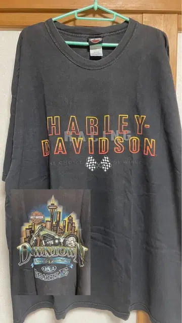 00's HARLEY-DAVIDSON 티셔츠 Made in U.S.A.