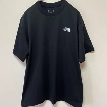 THE NORTH FACE 블랙 티셔츠 백 프린트