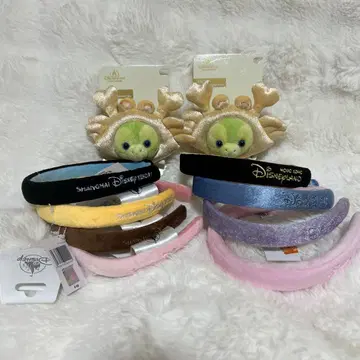 상하이 디즈니 여름 오멜 커스터마이즈 머리띠 게 게 게