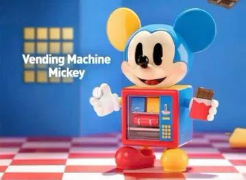 POP MART 디즈니 미키 벤딩 머신