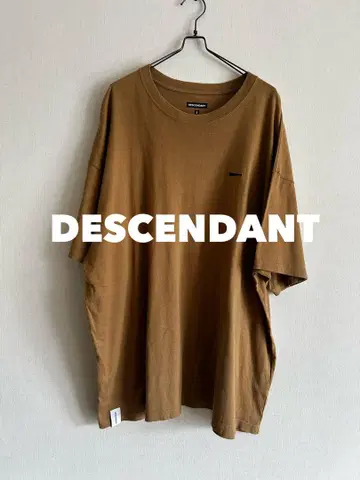 DESCENDANT 원포인트 자수 로고 티셔츠