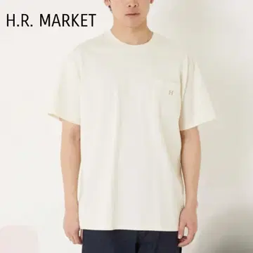 새상품급 할리우드 랜치 마켓 H 자수 포켓 티셔츠