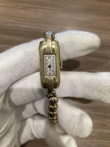 Bulova 수동 와인딩 시계 여성용 빈티지 K10 GF