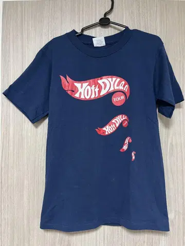 90s 밴딩 T hoff dylan Tour 티셔츠 싱글 스티치