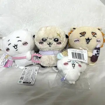 치이카와 봉제 인형 세트 (치이카와, 모몽가, 랏코, 시사)