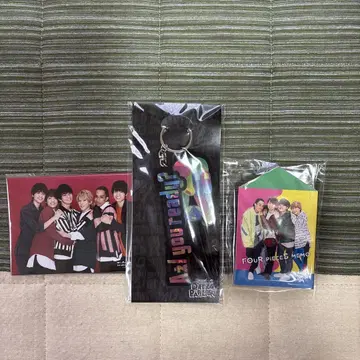 A! group 키링 메모장 오리지널 사진 세트