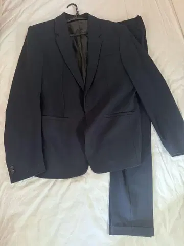 자라 THE PANAMA SUIT 네이비 셋업