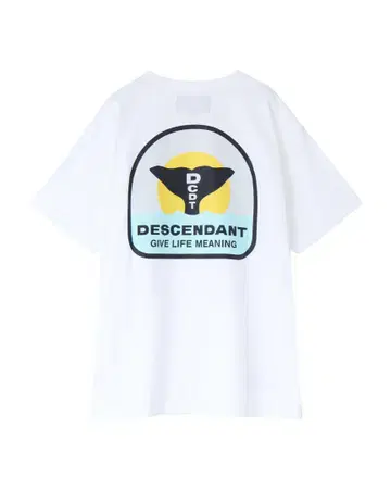 신상 DESCENDANT/FLUKE UP SS WHITE 사이즈 3
