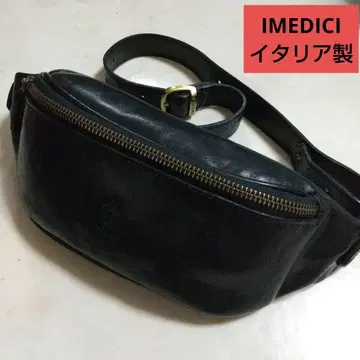 IMEDICI 이메디치 천연 가죽 바디백 힙색 이탈리아제