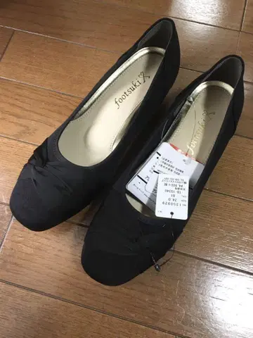 택 포함 새상품 footsuki 풋스키 쿠션 펌프스 블랙 24