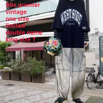 세기말 99년 premier vintage 한정판 10 더블 네임 빅 T