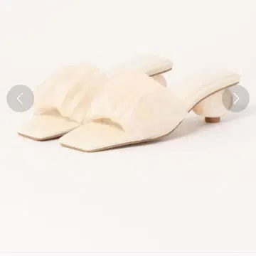 RANDA 개더 디자인 시어 뮬 23.5cm