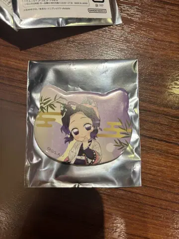 난자 타운 고양이형 캔뱃지 코쵸우 시노부 특별 임무 상