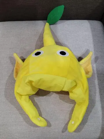 피크민 모자 노랑 피크민